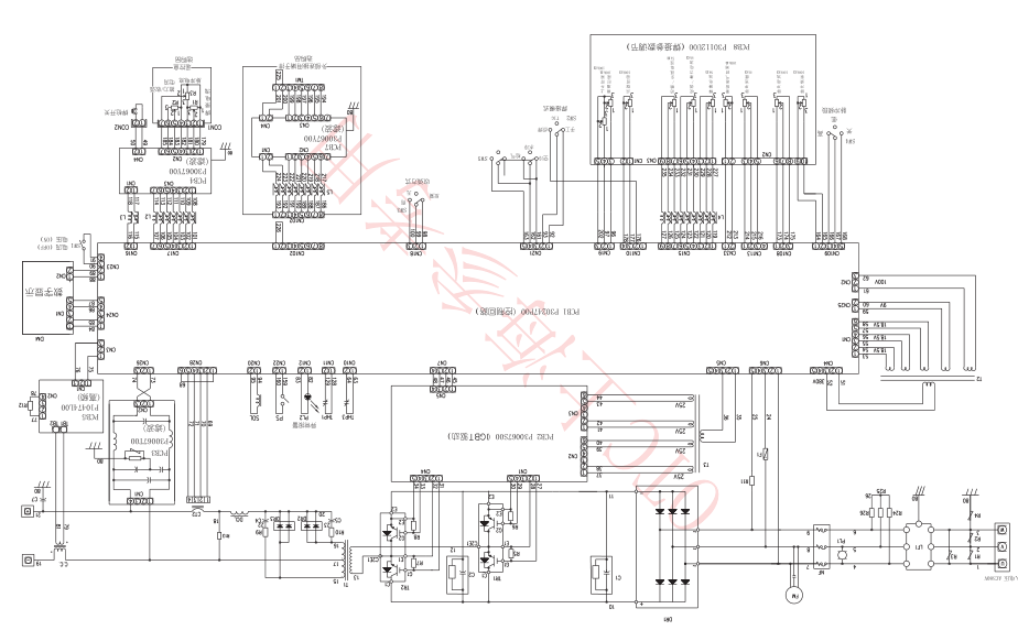 OTC焊機VRTP400III(S-3)的電氣圖 OTC焊機VRTP400III(S-3)的電氣圖